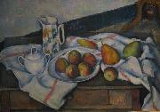 Paul Cezanne, Peaches and Pears By Paul Cezanne